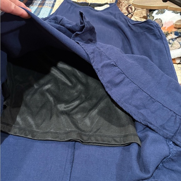 Altar'd State Dark Blue Tiered Halter
Neckline Mini Dress - Picture 12 of 12